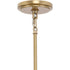 Progress Lusail Collection 5 Light in Soft Gold Luxe Industrial Chandelier Model: P400357-205
