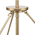 Progress Lusail Collection Four Light in Soft Gold Luxe Industrial Pendant Model: P500437-205