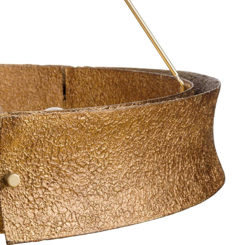 Progress Lusail Collection Six Light in Soft Gold Luxe Industrial Chandelier Model: P400358-205