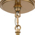 Progress Lusail Collection Six Light in Soft Gold Luxe Industrial Chandelier Model: P400358-205