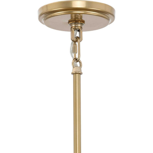 Progress Lusail Collection Thirteen Light in Soft Gold Luxe Industrial Chandelier Model: P400377-205