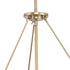 Progress Lusail Collection Thirteen Light in Soft Gold Luxe Industrial Chandelier Model: P400377-205