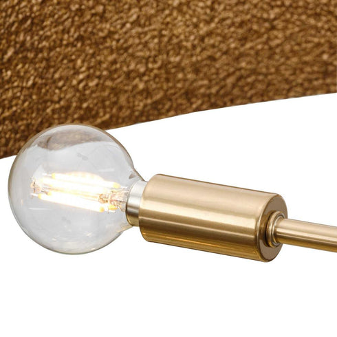 Progress Lusail Collection Thirteen Light in Soft Gold Luxe Industrial Chandelier Model: P400377-205