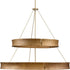 Progress Lusail Collection Thirteen Light in Soft Gold Luxe Industrial Chandelier Model: P400377-205
