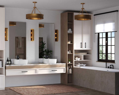 Progress Lusail Collection Two Light in Soft Gold Luxe Industrial Wall Bracket Model: P710122-205