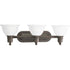 Progress Madison P3163 09 3 100 Watt MED BATH BRKT in Brushed Nickel Finish Model: P3163-09