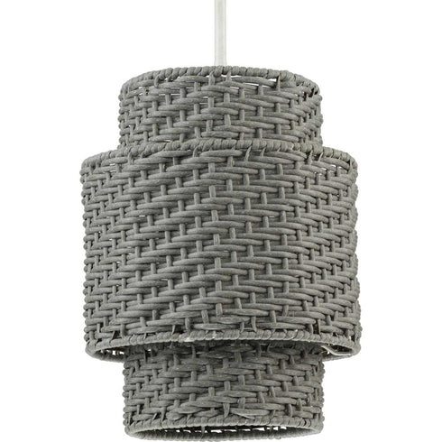 Progress Manteo P550084 151 1 100 Watt MED PENDANT in Cottage White Finish Model: P550084-151