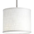 Progress Markor Collection 10 Inch Drum Shade for Use with Markor Pendant Kit in Summer Linen Finish Model: P8828-30