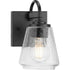 Progress Martenne Collection One Light in Aged Bronze Modern Farmhouse Vanity Light Model: P300472-196
