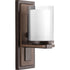 Progress Mast P710015 009 1 100 Watt MED WALL SCONCE in Brushed Nickel Finish Model: P710015-009