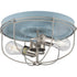 Progress Medal P350195 143 2 60 Watt MED FLUSH MOUNT in Graphite Finish Model: P350195-143