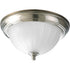 Progress Melon P3816 09 1 75 Watt MED CLSE TO CLG in Brushed Nickel Finish Model: P3816-09