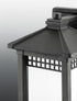 Progress Merit P6002 31 1 100 Watt MED WALL LANTERN in Textured Black Finish Model: P6002-31