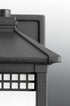 Progress Merit P6002 31 1 100 Watt MED WALL LANTERN in Textured Black Finish Model: P6002-31