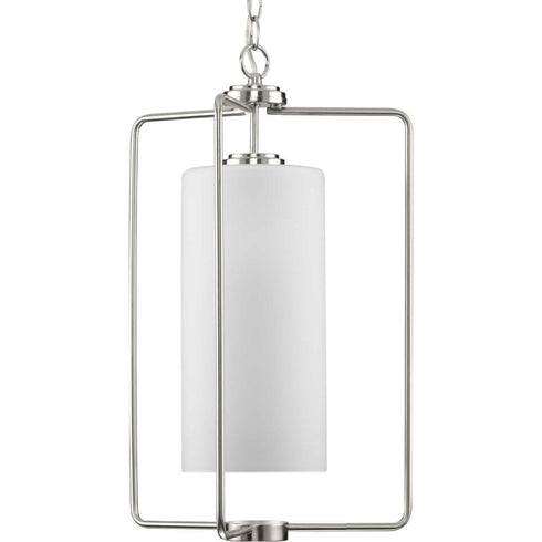 Progress Merry P500333 009 1 100 Watt MED FOYER in Brushed Nickel Finish Model: P500333-009