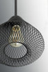Progress Mesh P5337 20 1 100 Watt MED MINI PENDANT in Antique Bronze Finish Model: P5337-20