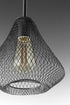 Progress Mesh P5337 20 1 100 Watt MED MINI PENDANT in Antique Bronze Finish Model: P5337-20