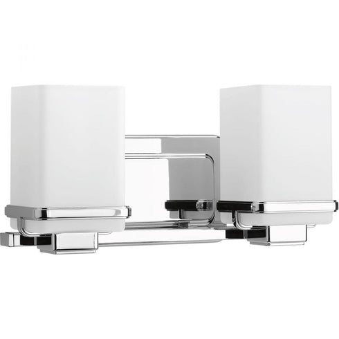 Progress Metric P2194 09 2 100 Watt MED BATH BRACKET in Brushed Nickel Finish Model: P2194-09