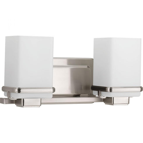 Progress Metric P2194 09 2 100 Watt MED BATH BRACKET in Brushed Nickel Finish Model: P2194-09