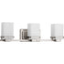 Progress Metric P2195 09 3 100 Watt MED BATH BRACKET in Brushed Nickel Finish Model: P2195-09