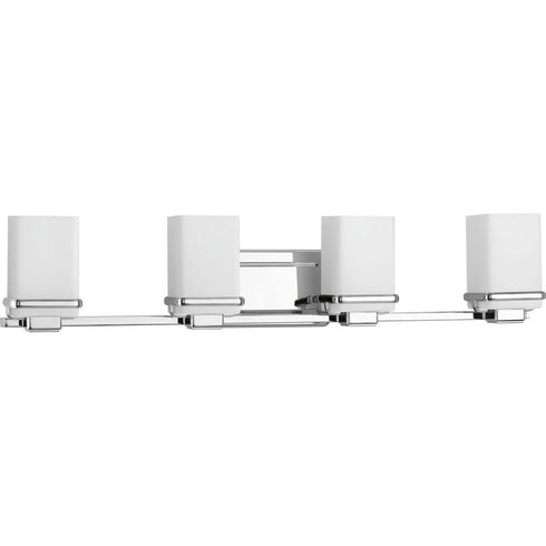 Progress Metric P2196 09 4 100 Watt MED BATH BRACKET in Brushed Nickel Finish Model: P2196-09