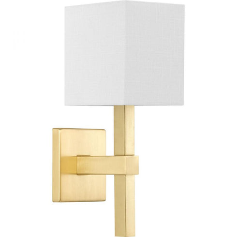 Progress Metro P710016 009 1 100 Watt CAND WALL SCONCE in Brushed Nickel Finish Model: P710016-009