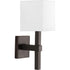 Progress Metro P710016 009 1 100 Watt CAND WALL SCONCE in Brushed Nickel Finish Model: P710016-009
