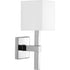 Progress Metro P710016 009 1 100 Watt CAND WALL SCONCE in Brushed Nickel Finish Model: P710016-009