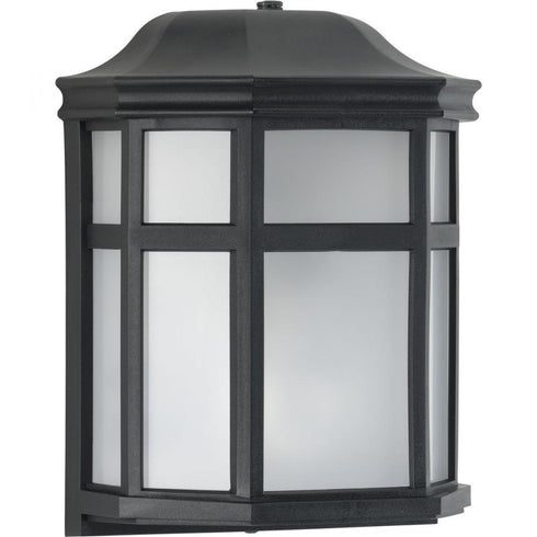 Progress Milford Non-Metallic Lantern P560283 031 PC 1 40 Watt MED WALL LANTERN in Textured Black Finish Model: P560283-031-PC