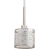 Progress Mingle P5038 09 1 100 Watt MED MINI PENDANT in Brushed Nickel Finish Model: P5038-09