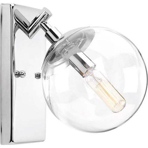 Progress Mod P2850 15 1 60 Watt CAND BATH BRACKET in Polished Chrome Finish Model: P2850-15
