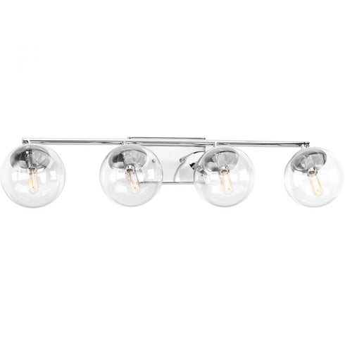 Progress Mod P2857 15 4 60 Watt CAND BATH BRACKET in Polished Chrome Finish Model: P2857-15