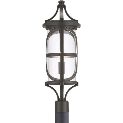 Progress Morrison Collection One Light Post Lantern in Antique Bronze Finish Model: P540016-020