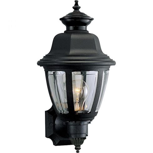 Progress Non-Metallic Incandescent P5737 31 1 60 Watt MED WALL LANTERN in Textured Black Finish Model: P5737-31