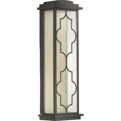 Progress Northampton LED Collection One Light Med LED Wall Lantern in Architectural Bronze Finish Model: P560107-129-30