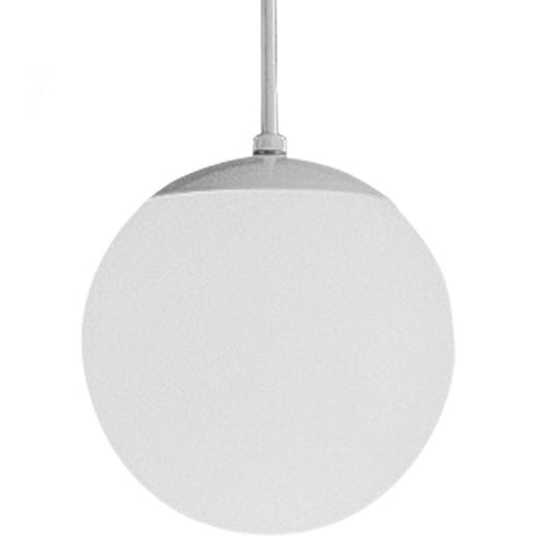 Progress Opal Globes P4401 29 1 60 Watt MED PENDANT in White Finish Model: P4401-29