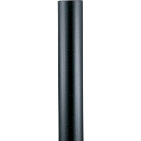 Progress Outdoor Posts P5394 31 12 FT ALUMINUM POST in Matte Black Finish Model: P5394-31