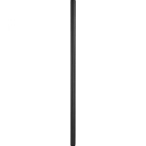Progress Outdoor Posts P540005 031 FLUTED LANTERN POST in Textured Black Finish Model: P540005-031