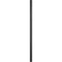 Progress Outdoor Posts P540005 031 FLUTED LANTERN POST in Textured Black Finish Model: P540005-031