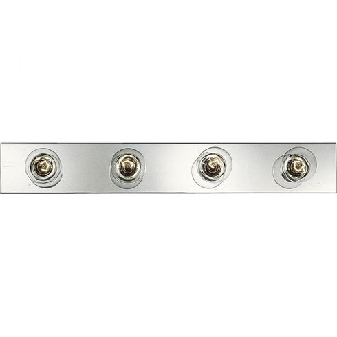 Progress P3115 15 4 60 Watt MED BROADWAY BAR in Polished Chrome Finish Model: P3115-15