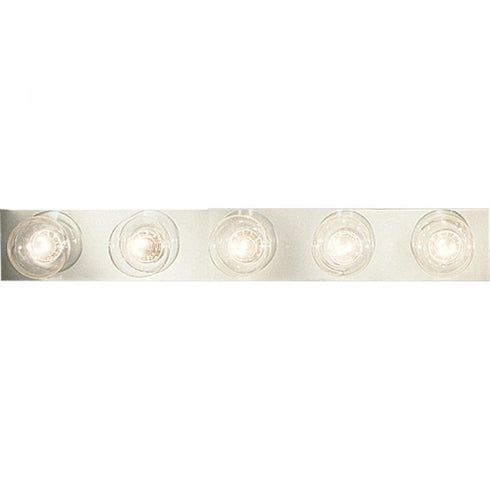 Progress P3335 15 5 60 Watt MED BROADWAY BAR in Polished Chrome Finish Model: P3335-15