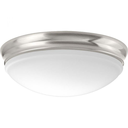 Progress P350101 009 30 1 25 Watt LED FLUSH MOUNT in Brushed Nickel Finish Model: P350101-009-30