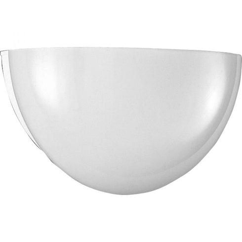 Progress P7112 30 1 100 Watt MED WALL SCONCE in White Finish Model: P7112-30