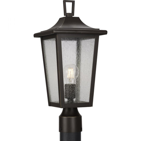 Progress Padgett P540093 020 1 100 Watt MED POST LANTERN in Antique Bronze Finish Model: P540093-020
