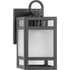 Progress Parrish P560341 31M 1 Light WALL LANTERN in Matte Black Finish Model: P560341-31M
