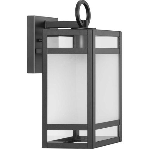 Progress Parrish P560342 31M 1 Light WALL LANTERN in Matte Black Finish Model: P560342-31M