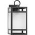 Progress Parrish P560342 31M 1 Light WALL LANTERN in Matte Black Finish Model: P560342-31M
