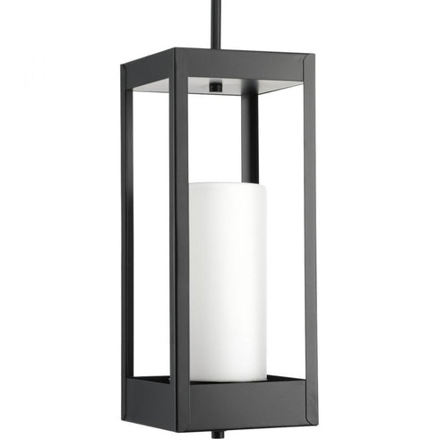 Progress Patewood P550024 031 1 100 Watt MED HANGING LANTERN in Matte Black Finish Model: P550024-031