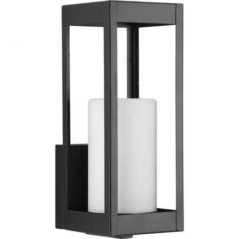 Progress Patewood P560039 031 1 75 Watt MED WALL LANTERN in Matte Black Finish Model: P560039-031