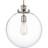 Progress Penn P5328 104 1 100 Watt MED PENDANT in Polished Nickel Finish Model: P5328-104